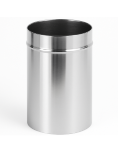 Tubo Acciaio Inox Diametro 300 mm Sp. 0,5 mm h. 250 mm Canna Fumaria	