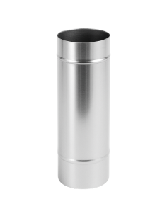 Tubo Acciaio Inox Diametro 200 mm Sp. 0,5 mm h. 250 mm Canna Fumaria	