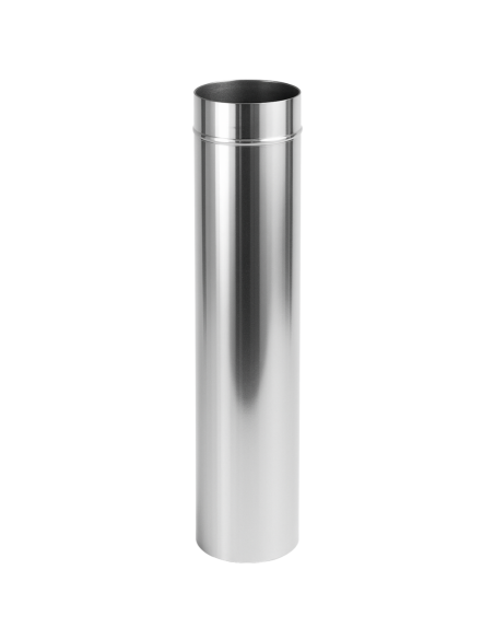 Tubo Acciaio Inox Diametro 200 mm Sp. 0,5 mm h. 500 mm Canna Fumaria	