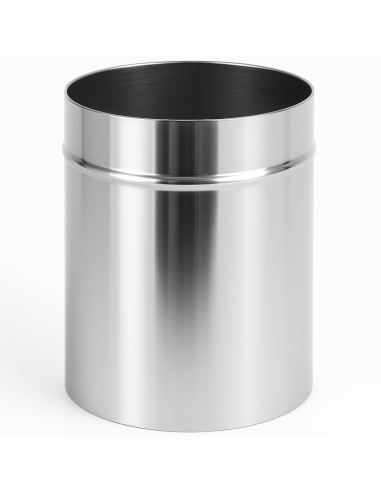 Tubo Acciaio Inox Diametro 250 mm Sp. 0,5 mm h. 250 mm Canna Fumaria	