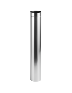Tubo Acciaio Inox Diametro 300 mm Sp. 0,5 mm h. 1000 mm Canna Fumaria	