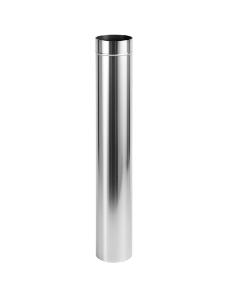 Tubo Acciaio Inox Diametro 300 mm Sp. 0,5 mm h. 1000 mm Canna Fumaria	