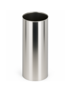 Tubo Acciaio Inox Diametro 130 mm Sp. 0,5 mm h. 250 mm Canna Fumaria 