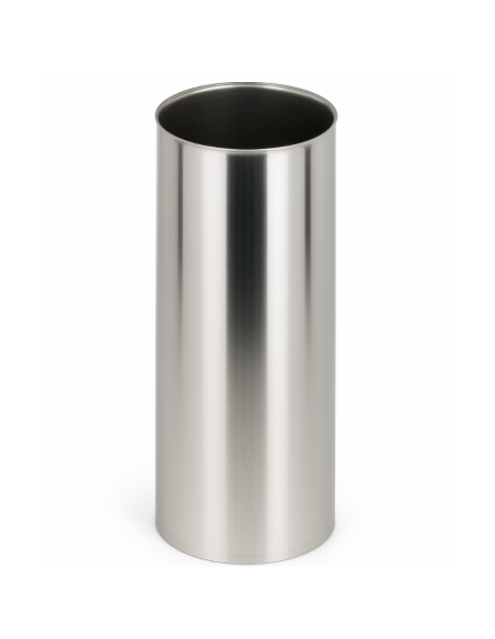 Tubo Acciaio Inox Diametro 130 mm Sp. 0,5 mm h. 250 mm Canna Fumaria 