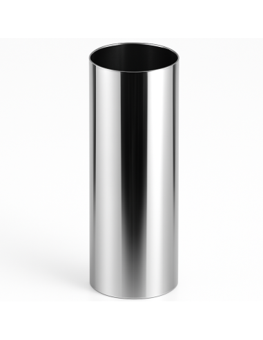 Tubo Acciaio Inox Diametro 80 mm Sp. 0,5 mm h. 250 mm Canna Fumaria