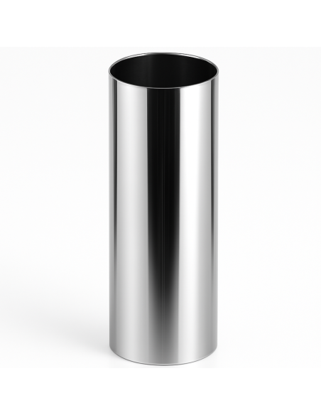 Tubo Acciaio Inox Diametro 80 mm Sp. 0,5 mm h. 250 mm Canna Fumaria