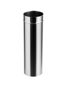 Tubo Acciaio Inox Diametro 150 mm Sp. 0,5 mm h. 1000 mm Canna Fumaria	