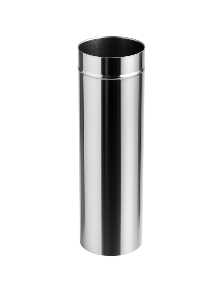Tubo Acciaio Inox Diametro 150 mm Sp. 0,5 mm h. 1000 mm Canna Fumaria	
