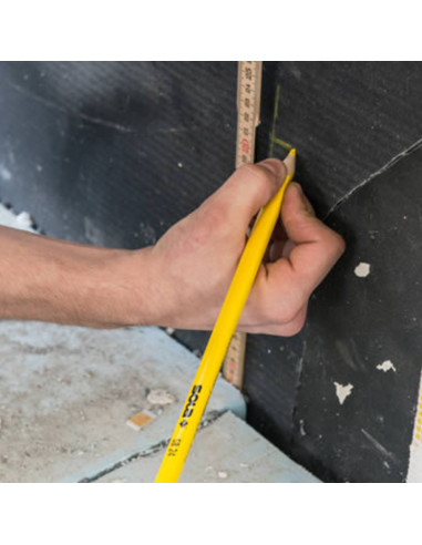 Matita Speciale SB 24 Colore Giallo Legno Cantiere Segnare Supporti Scuri 