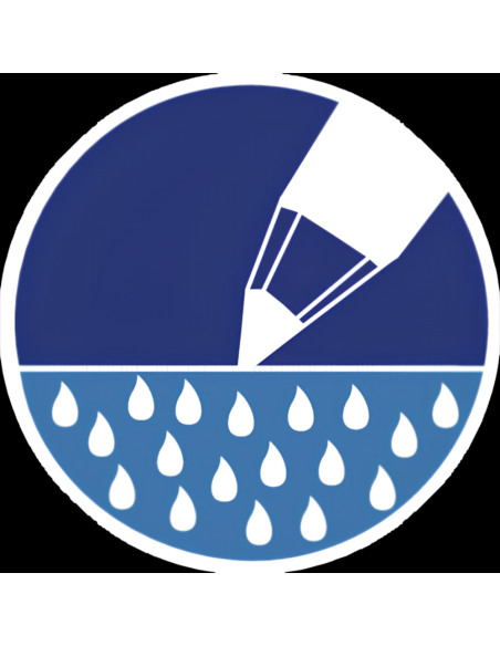 Matita Copiativa KB 24 Blu Legno Supporti Umidi Scrivere Superfici Lisce Bagnate