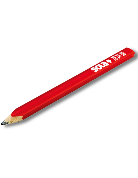 Matita Carpentiere ZB 30 HB Rossa Tratto Netto Preciso Cantiere