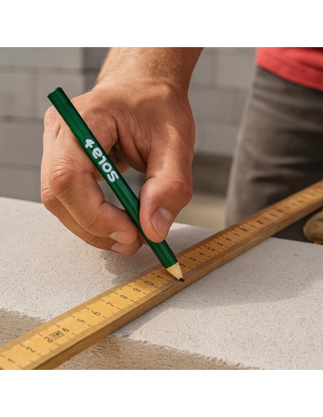 Matita Muratore STB 30 10H Verde Tratto Netto Preciso Sottile Cantiere