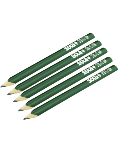 Matita Muratore STB 30 10H Verde Tratto Netto Preciso Sottile Confezione 5 Pezzi