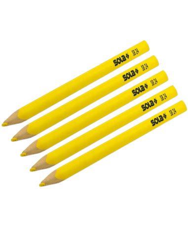 Matita Speciale SB 24 Colore Giallo Legno Supporti Scuri Confezione 5 Pezzi - FORTUNATO