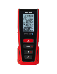 Misuratore Laser Distanza 60 mt Bluetooth Metron 60 bt Precisione Millimetrica