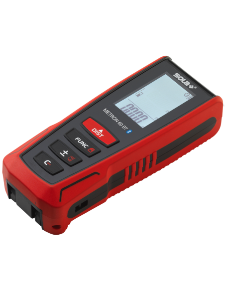 Misuratore Laser Distanza 60 mt Bluetooth Metron 60 bt Precisione Millimetrica