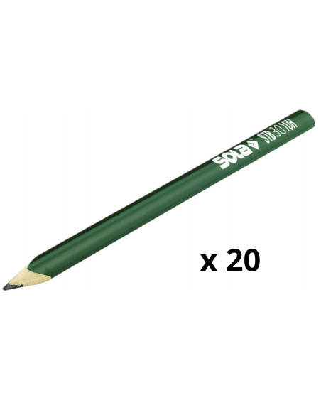 Matita Muratore STB 30 10H Verde Tratto Netto Preciso Sottile Confezione 20 Pezzi