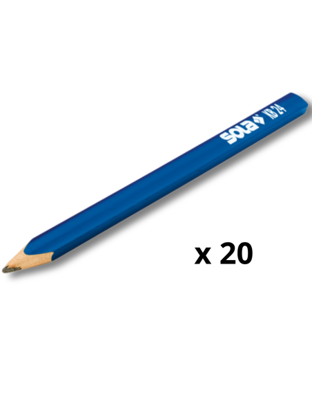 Matita Copiativa KB 24 Blu Supporti Umidi Superfici Bagnate Confezione 20 Pezzi