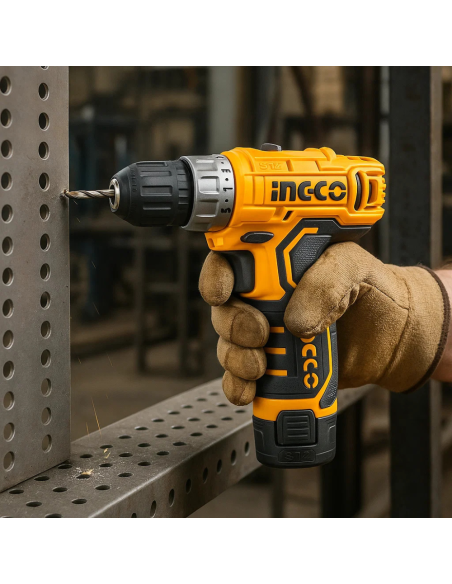 Trapano A Batteria 20V Inclusa Batteria 2Ah Caricabatterie Foratura  