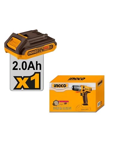 Trapano A Batteria 20V Inclusa Batteria 2Ah Caricabatterie Foratura  