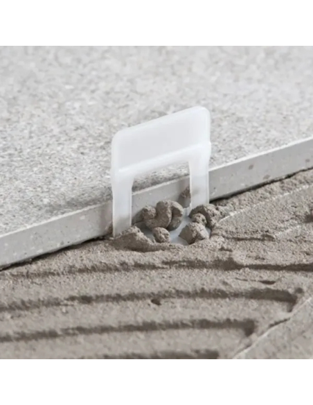 Distanziatori Elementi Livellanti 1,5 mm Piastrelle Alto Spessore Confezione 400 pezzi