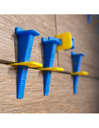 Distanziatori Elementi Livellanti RLS HD 2 mm h. 12 mm Confezione 250 Pezzi 