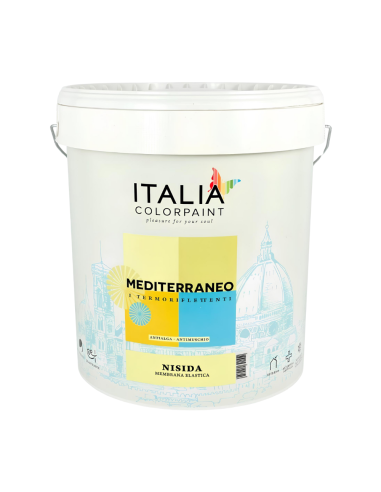 Nisida Membrana Elastica Impermeabilizzante Pedonabile Termoriflettente Antialga