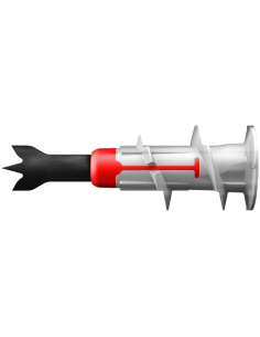 Tassello Autoforante Cartongesso Fischer DuoBlade 8 mm Nylon Punta Acciaio 50 Pz