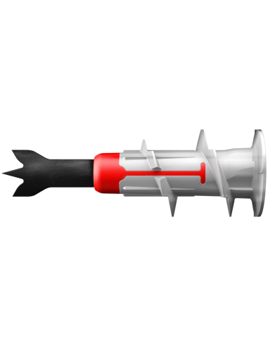 Tassello Autoforante Cartongesso Fischer DuoBlade 8 mm Nylon Punta Acciaio 50 Pz