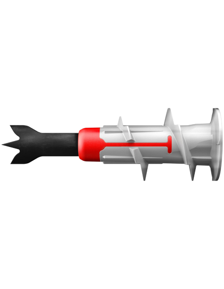 Tassello Autoforante Cartongesso Fischer DuoBlade 8 mm Nylon Punta Acciaio 50 Pz