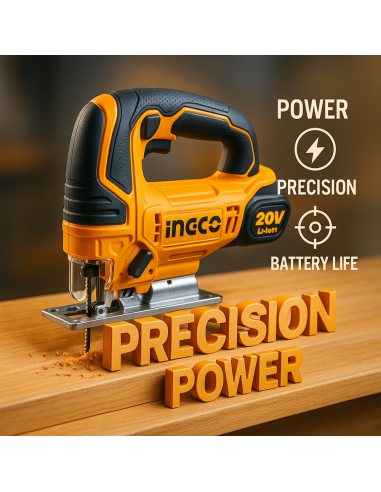 Seghetto Alternativo Batteria Litio 20V Legno Metallo  