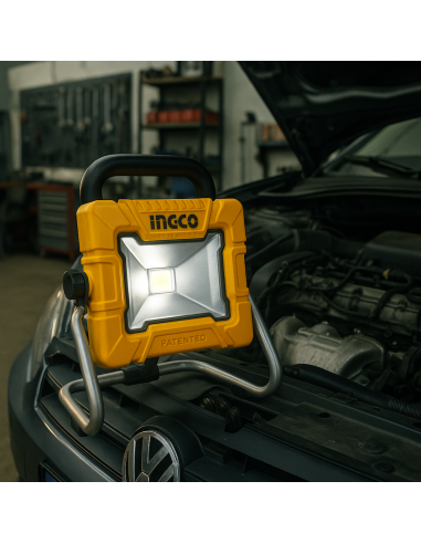 Faretto Led Da Lavoro Portatile A Batteria 20V Nudo 1800 Lumen  