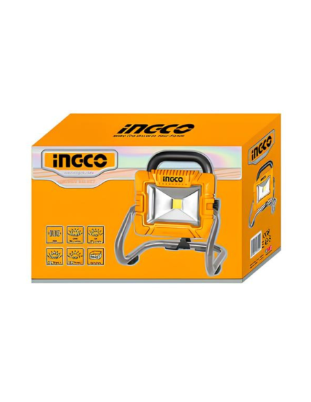 Faretto Led Da Lavoro Portatile A Batteria 20V Nudo 1800 Lumen  