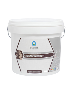 Quarzo Fine Fassaden Dekor Acrilico Coprente Idrorepellente Antialga Antimuffa