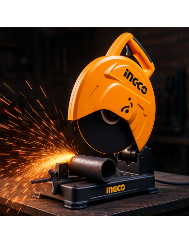 Troncatrice Disco Diametro 355MM 2400W Tagli Precisione Dritti Inclinati   