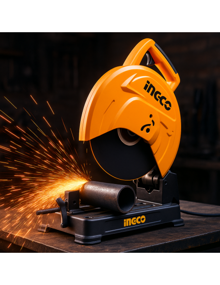 Troncatrice Disco Diametro 355MM 2400W Tagli Precisione Dritti Inclinati   