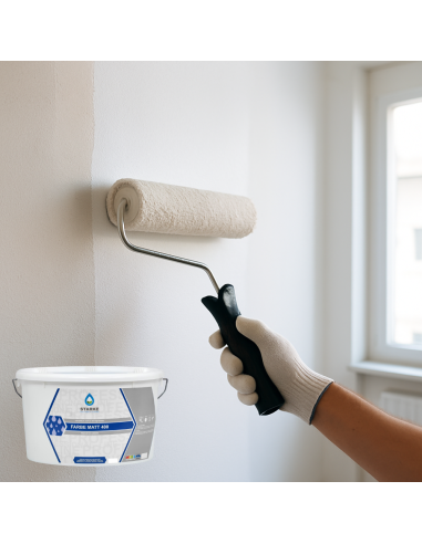 Farbe Matt 400 Pittura Acrilica Idrorepellente Coprente Traspirante Interni