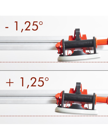 Easy-Move MKIV 320 cm Traverse 8 Ventose Vacuum Pompa RV175 Gomma Antimacchia