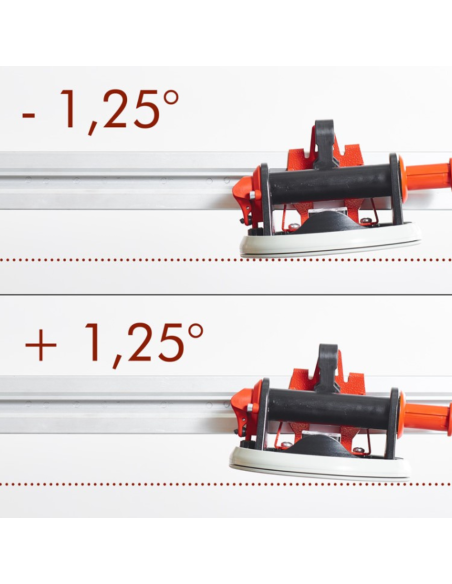 Easy-Move MKIV 320 cm Traverse 8 Ventose Vacuum Pompa RV175 Gomma Antimacchia