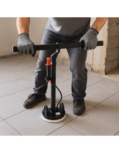 Dispositivo Movimentazione Posa Piastrelle TSS Ventosa Vacuum RV175 Ø175 MM