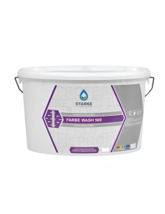 Farbe Wash 500 Idropittura Acrilica Lavabile Coprente Rapida Essiccazione