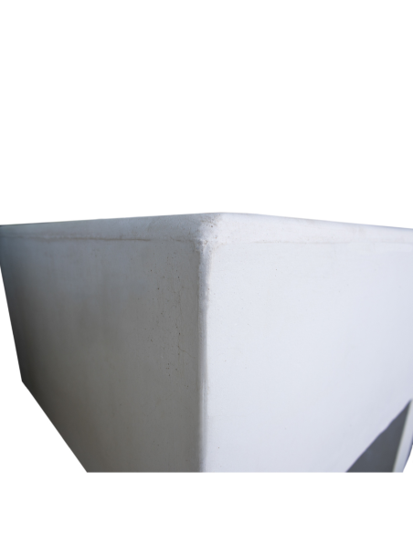 Pilozza Calcestruzzo Cemento Piedi Serie Ostuni 75 x 55 x H 30 cm Con Piedi 