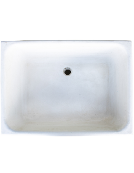 Pilozza Calcestruzzo Cemento Piedi Serie Ostuni 75 x 55 x H 30 cm Con Piedi 