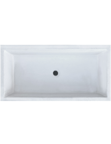 Pilozza Serie Grecale Cemento Calcestruzzo L.70 x P.35 x H.16 Cm Con Piedi