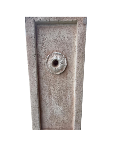 Fontana Calcestruzzo Cemento Senza Rubinetto 51x62xH.120cm Modello Spagnola  