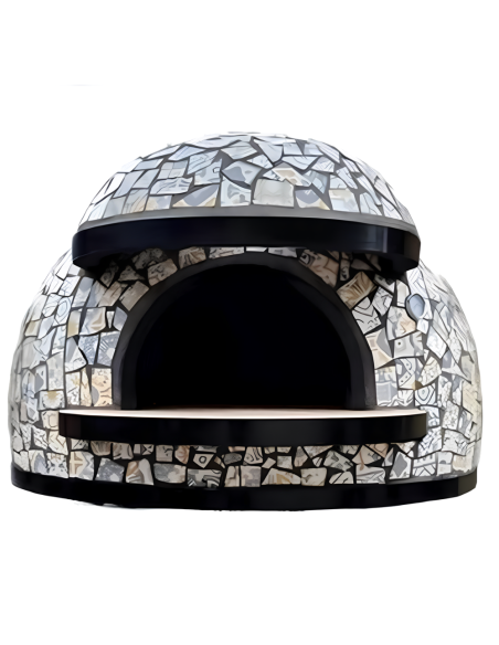 Forno Legna Artigianale Linea Vietri Rivestimento Mosaico Resistente - FORTUNATO