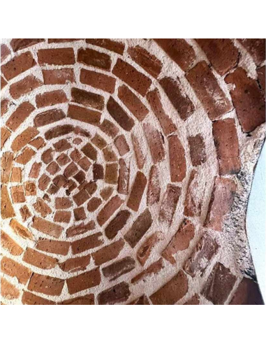 Forno Legna Artigianale Linea Vietri Rivestimento Mosaico Resistente 