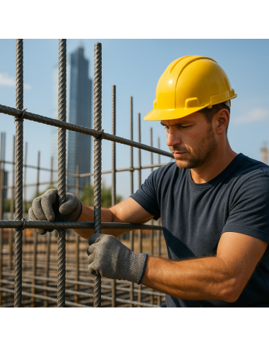 Tondino Ferro Zigrinato 2 m Barra Armatura Cemento Armato Edilizia Pezzi 10