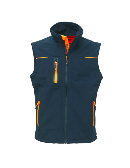 Gilet Softshell Impermeabile Traspirante Universe Colore Deep Blue 