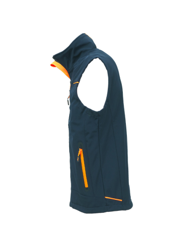 Gilet Softshell Impermeabile Traspirante Universe Colore Deep Blue 
